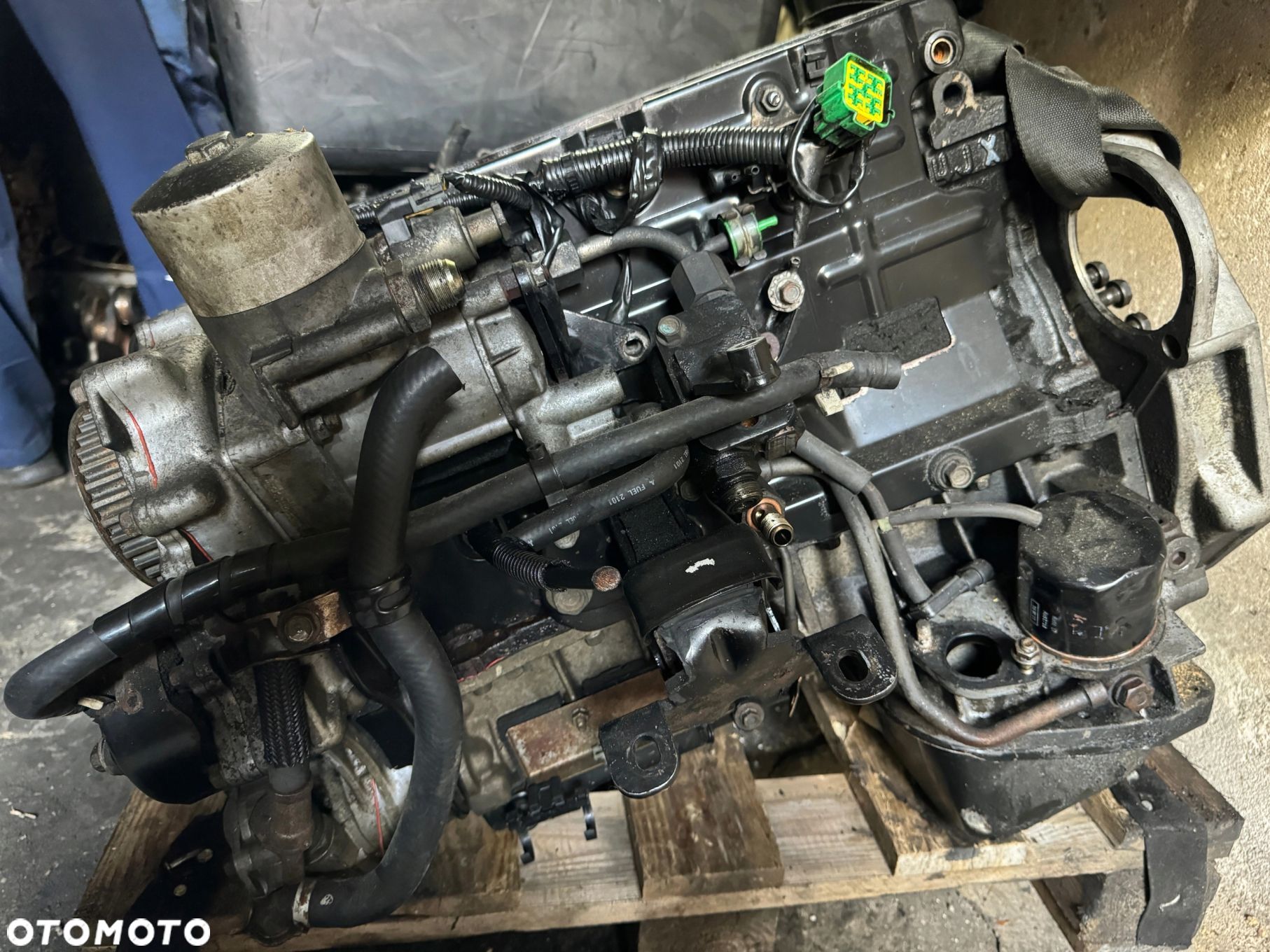 KOMPLETNY DÓŁ SILNIKA Z POMPĄ WTRYSKOWĄ ISUZU TROOPER 3.0 DTI 4JX1 MONTEREY - 1