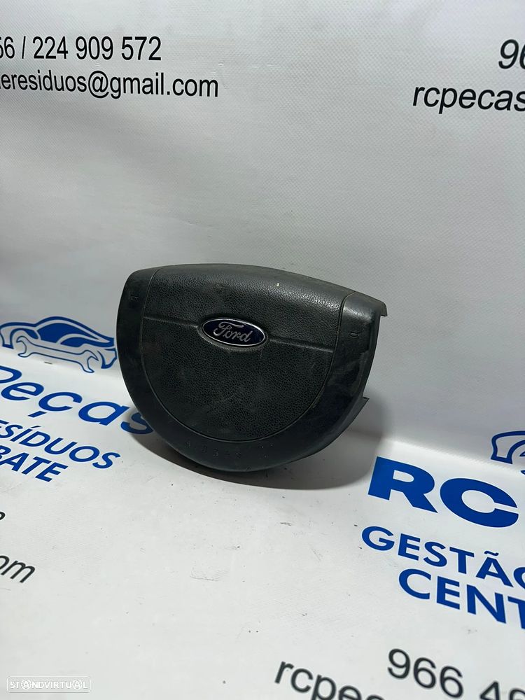 .Airbag Volante Guiador Original Ford Fiesta 5 5S6AA042B85AAZHHD 2002 - 2005 - 4