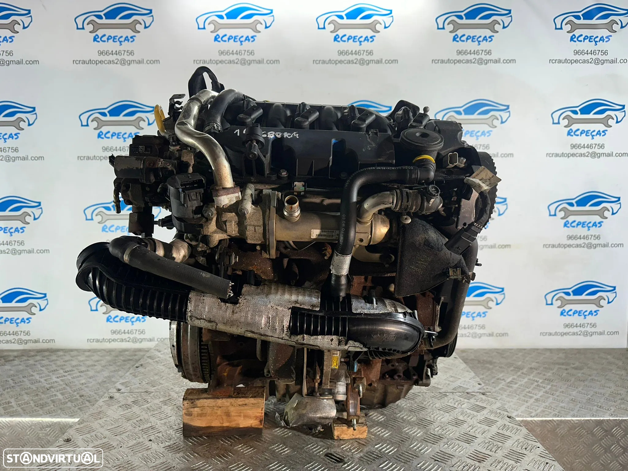 Motor Completo Volvo Ford PSA Citroen Peugeot D4204T 2.0 D HDi 16v 136cv Siemens Continental - 3