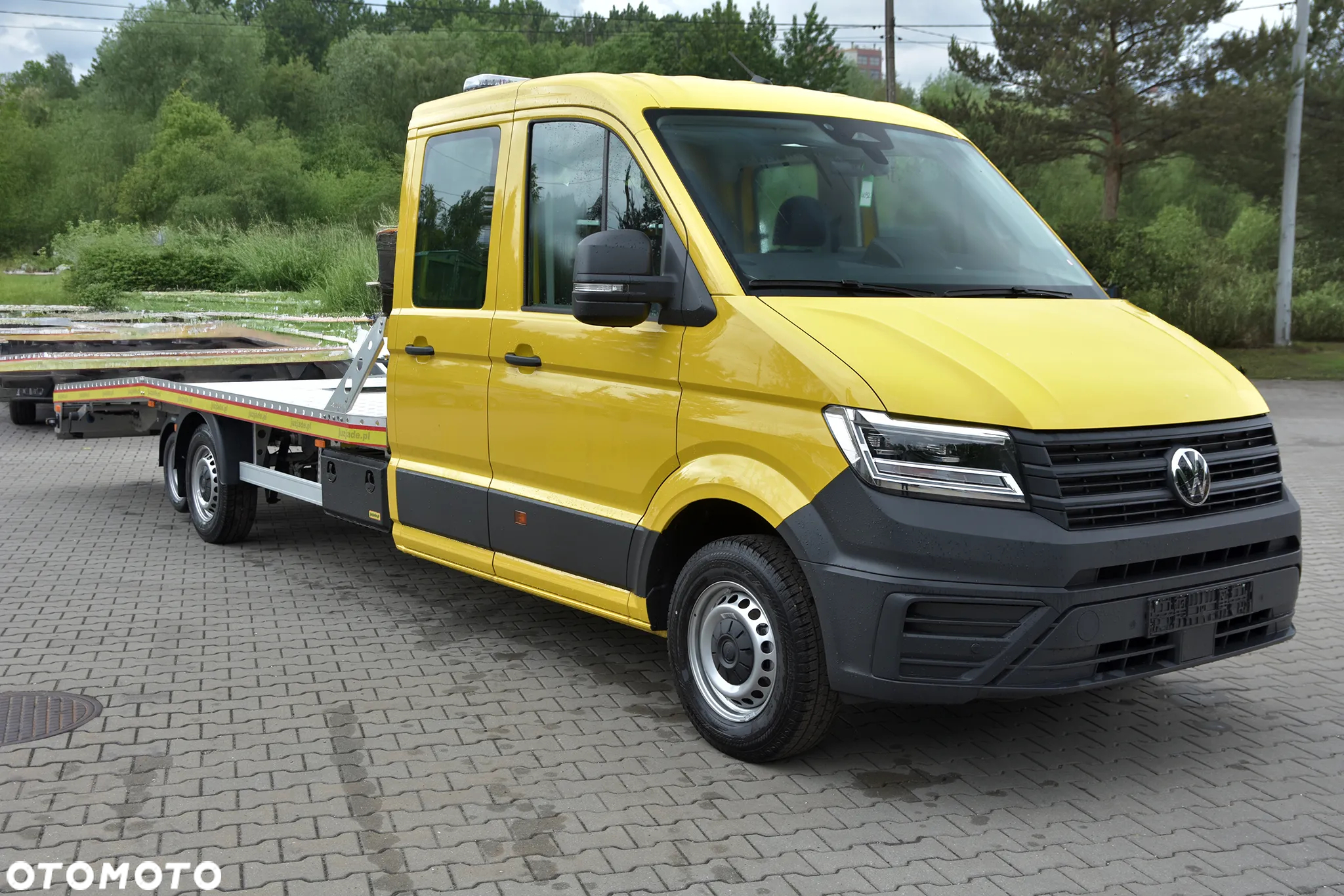 Volkswagen Crafter autolaweta PPP pomoc drogowa - 2
