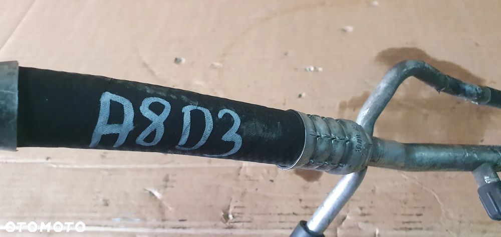 Przewód rurka klimatyzacji klimy Audi A8 D3 4E1260712BD - 10