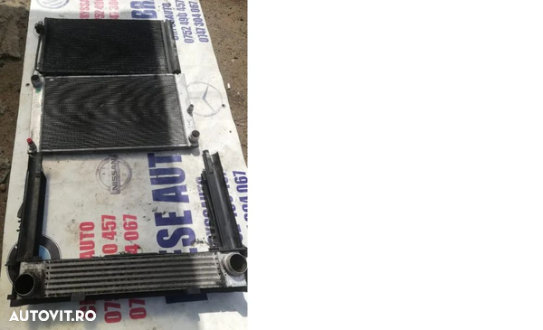 Radiator apa, clima, intercooler, BMW, Seria 5, E61,motor 2.0D,163 cp