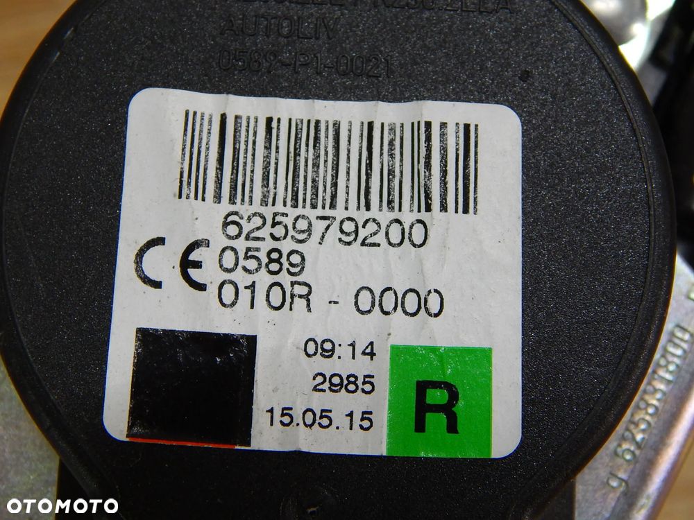 Pas bezpieczeństwa prawy przód VOLVO XC90 II 15-23 39841611 Łuków części - 6