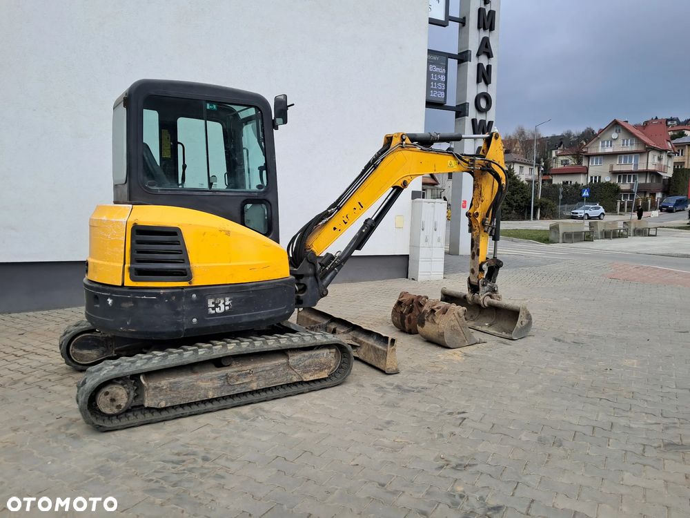 Bobcat E 35 * 3 łyżki * 3.5T *szybkozłącze * dodatkowe linie hydrauliczne * 2016r KUBOTA silnik 24.4KW * zero obrys * 3130 mtg *waga 3500 kg mini KOPARKA U36 303.5 8035 ET35 EZ35 ECR 38 U35 - 1