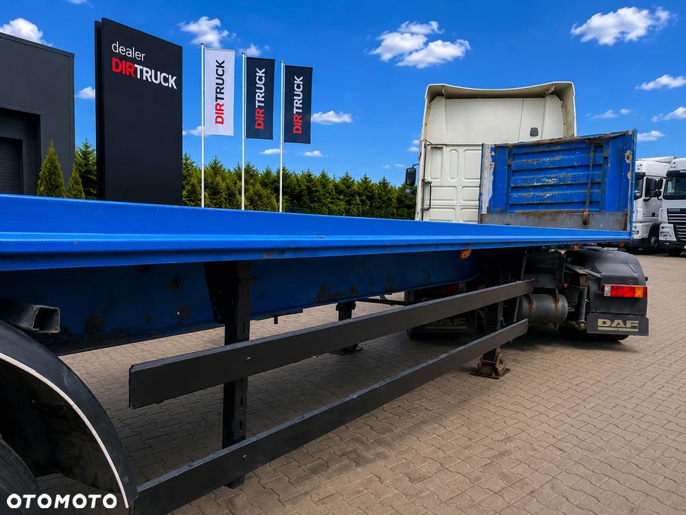 Fruehauf TX 34 Naczepa Ciężarowa PLATFORMA, OSIE SMB, Mocna Podłoga, Hamulce po remoncie ! - 9