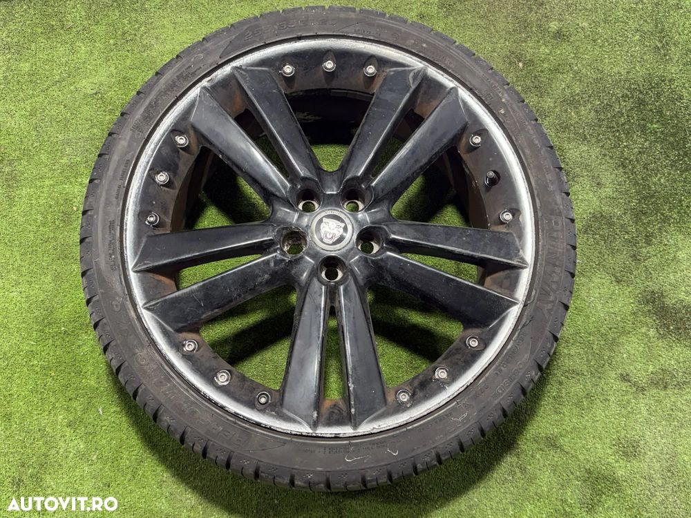 JANTE JAGUAR R20 / 5x108 / XF S PREMI / 225/35Z R20 8JX20CHX49.0 / 8W83-1007-EA+ CAUCIUCURI (X4) - 2