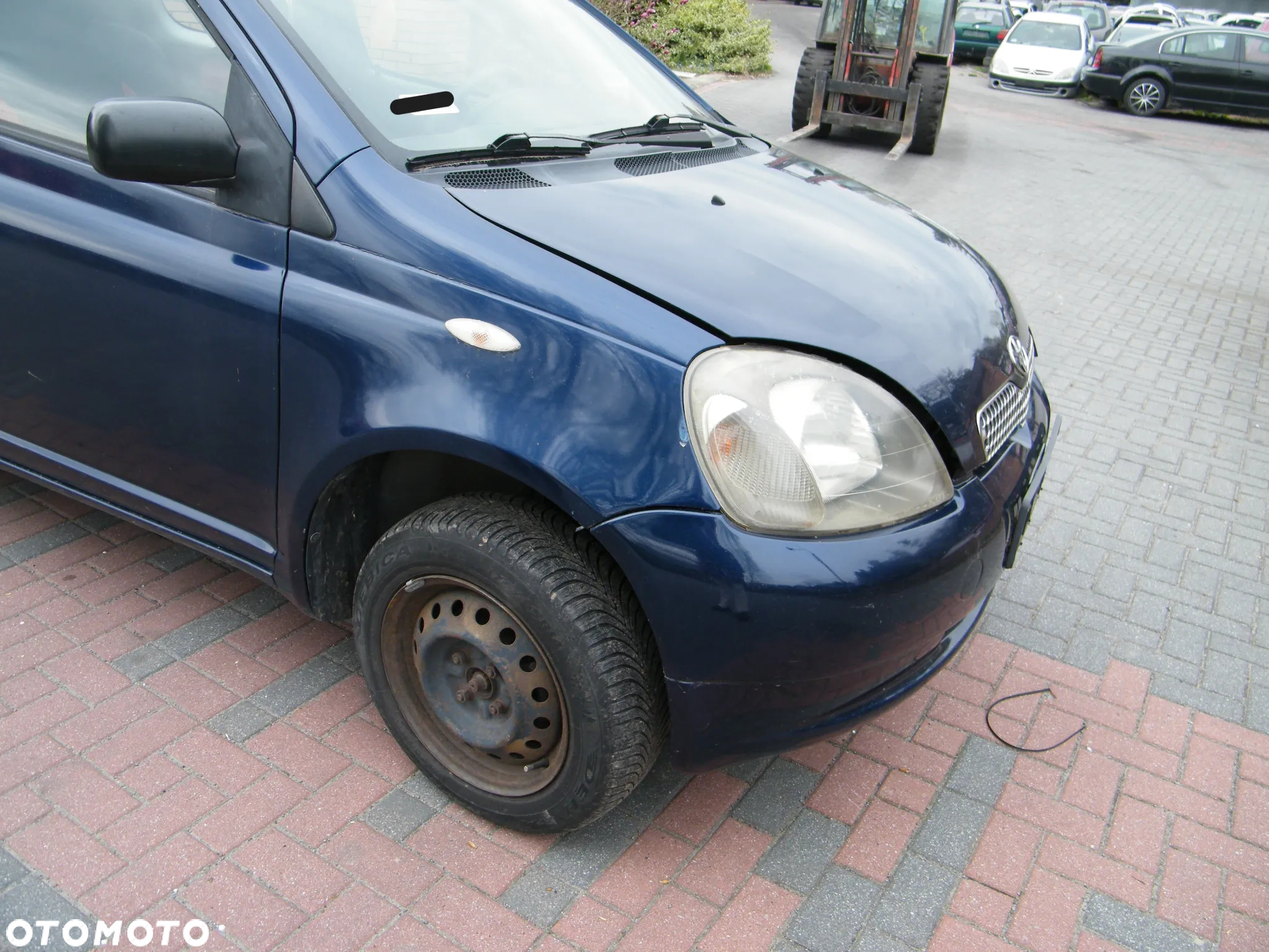 Kompletny przód Toyota Yaris I lakier 8P4 - 2