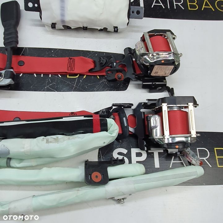 KIA STINGER DESKA ROZDZIELCZA KONSOLA KOKPIT PULPIT PODUSZKI AIRBAG AIR BAG PASY KURTYNY KIT SET - 10