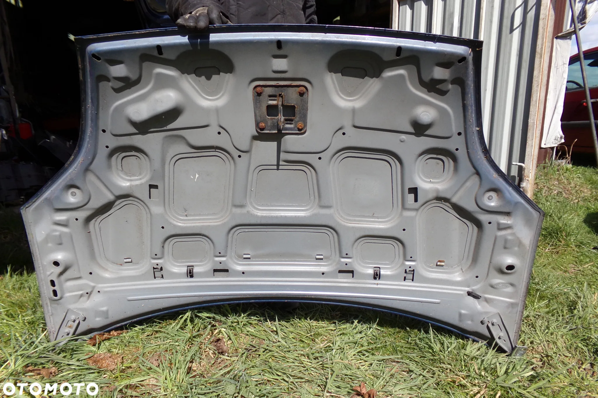 Maska przednia pokrywa komory silnika Ford Fiesta MK6 lak. 44 - 3
