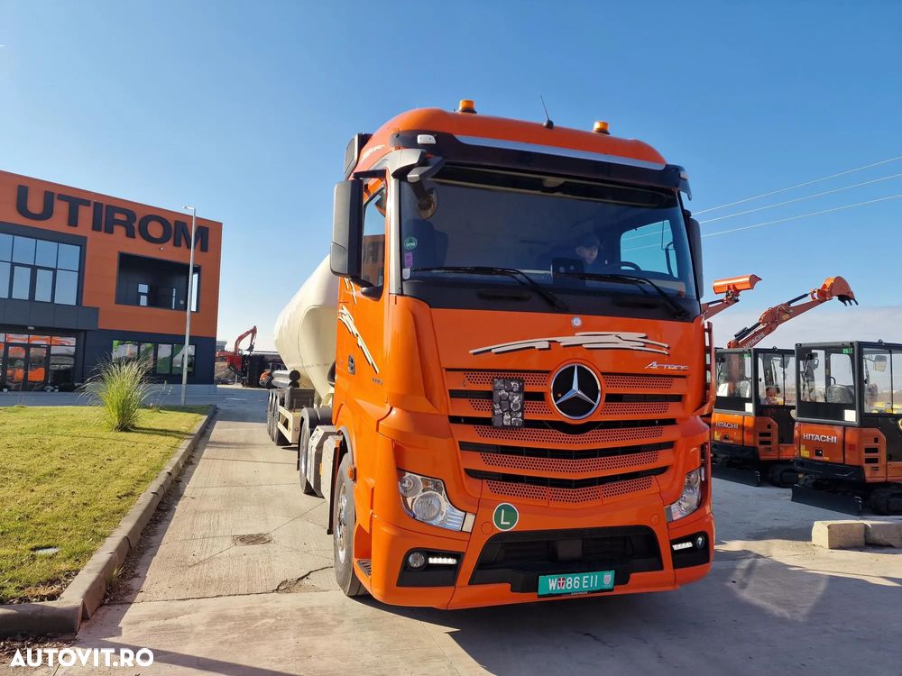 Mercedes-Benz 18.45, OMPRESOR GHH 700, 450 CP euro 6,  464.399km, 2018, Cabina lata si inalta, jante aluminiu, anvelope 90% ok, Cutie AUTOMATA+INTARDER, posibilitate leasing, rulata doar in Austria, STARE FOARTE BUNA-PROMOTIE 41.900 EUR+Tva - 3