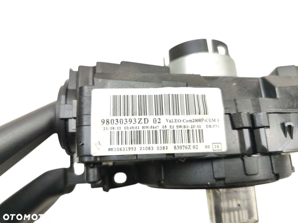 PRZEŁĄCZNIK ZESPOLONY PEUGEOT 2008 I (2013-2016) 1.6 E-HDI 114KM 98030393ZD - 4