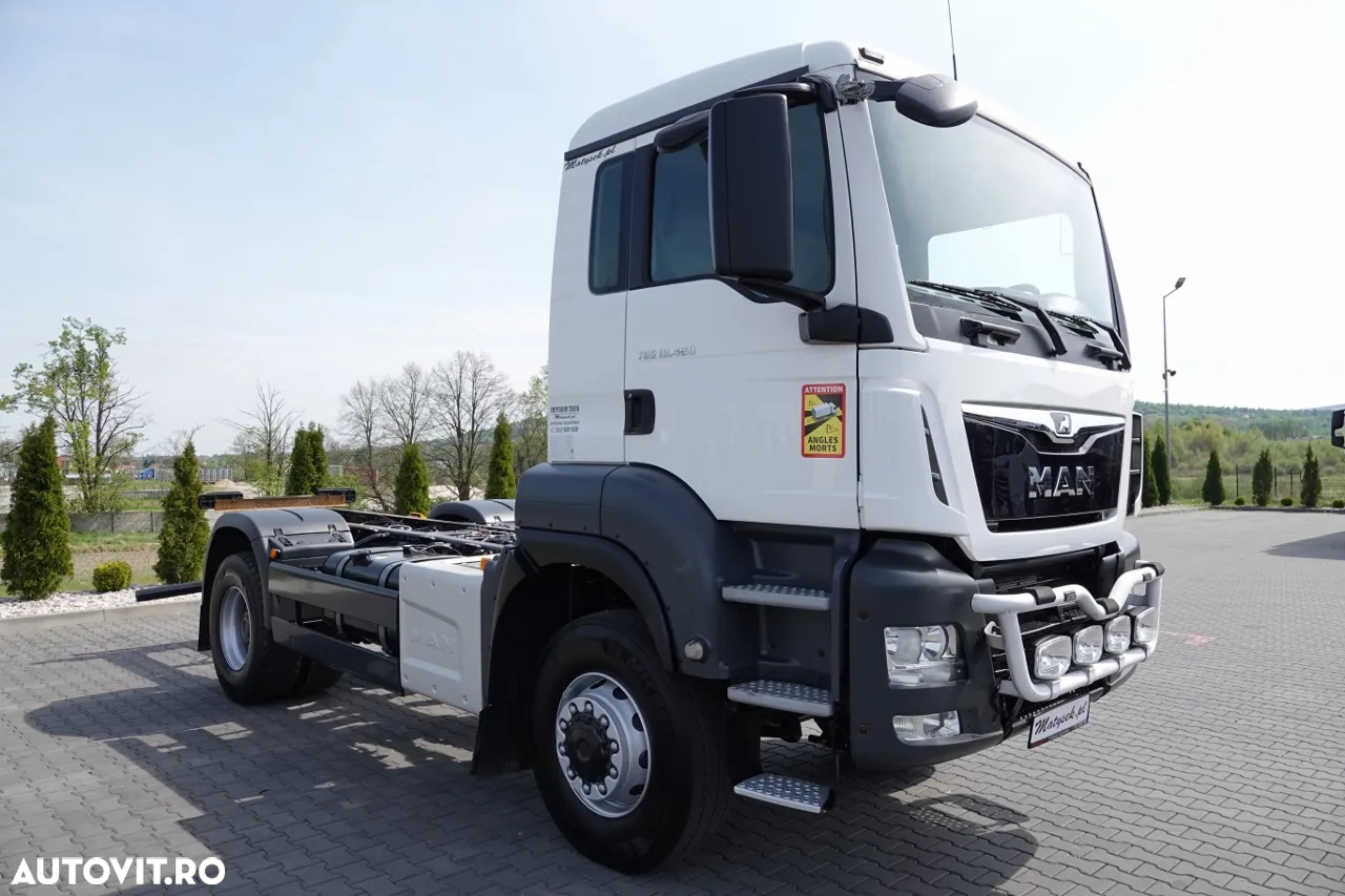 Volvo TGS 18.420 / 4X4 / ȘASIU L 5.6 M / NAVIGAȚIE / ÎNCORPORAT / IMPORTAT - 12