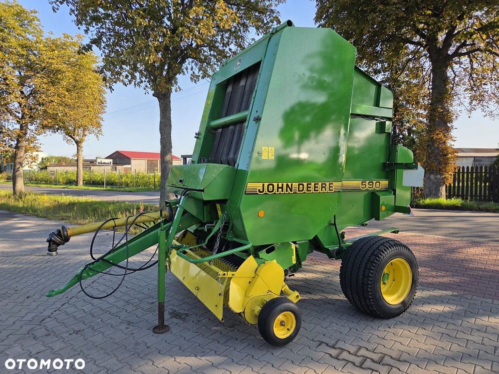 John Deere 590 Pasowa Zadbana Jak nowa Rotor Siatka/Sznurek Noże Oryginał - 1