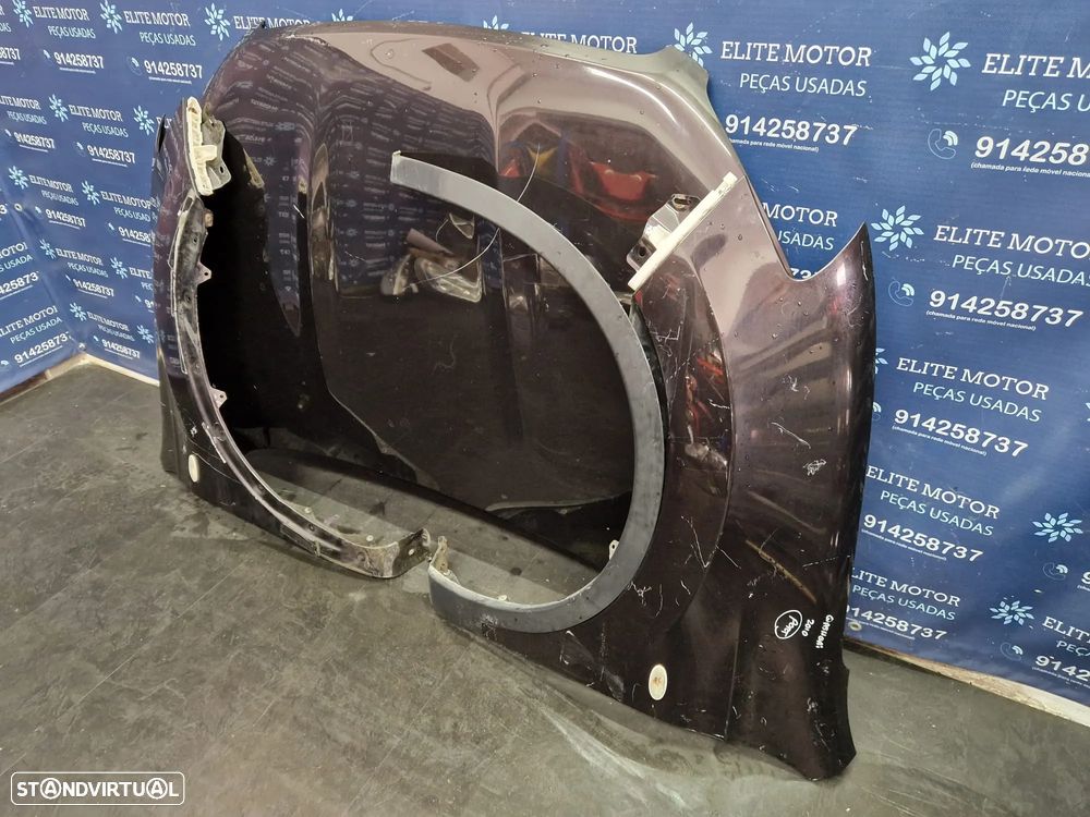 Frente completa usada NISSAN QASHQAI J10 FASE 2 XENON 1.5 DCI capot parachoques guardalamas oticas radiadores - 10