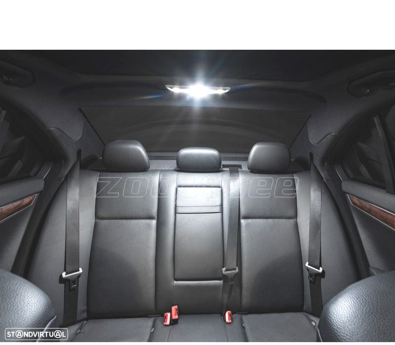 KIT COMPLETO DE 15 LAMPADAS LED INTERIOR PARA MERCEDES CLASE M W163 ML320 ML350 ML430 ML500 ML55 AMG - 5