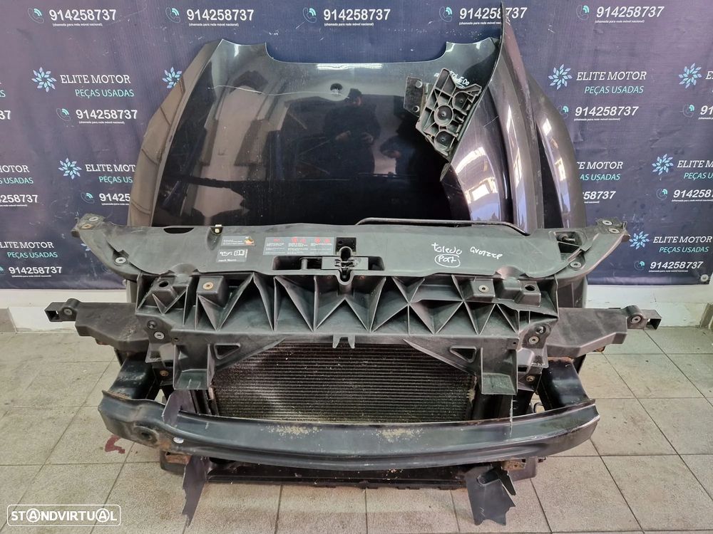 Frente completa usada SEAT ALTEA TOLEDO SPORT 2.0 TDI XENON capot parachoques guardalamas oticas radiadores - 8