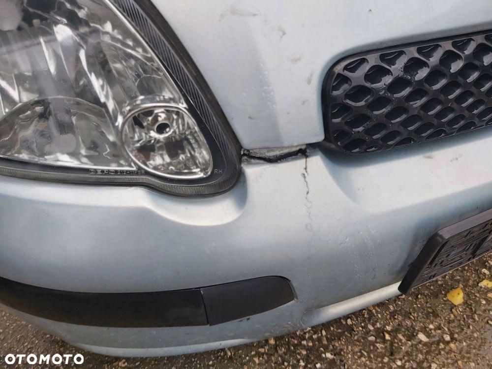 Toyota Yaris I LIFT pas przedni zderzak maska błotnik przód kompletny - 3