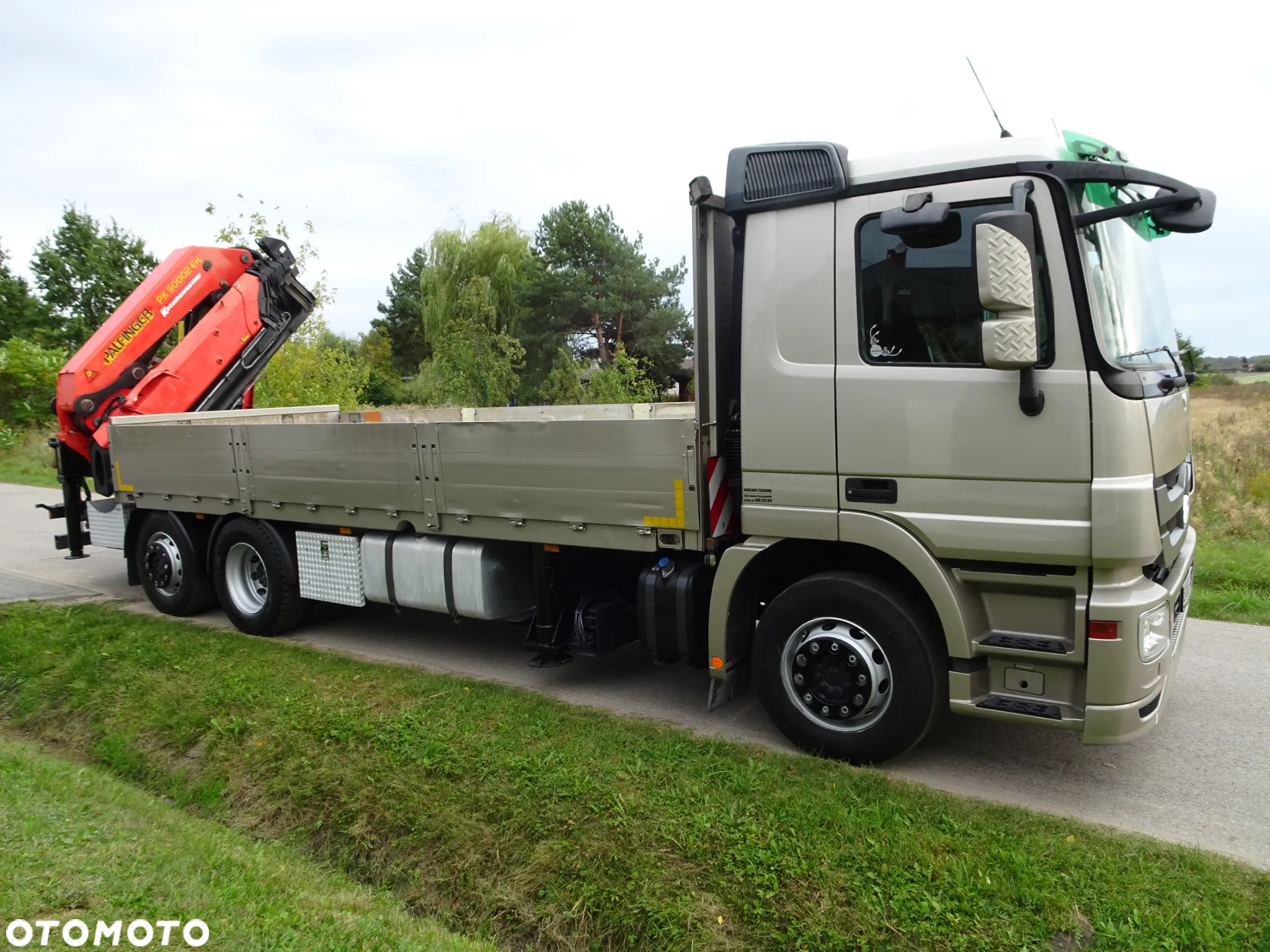 Mercedes-Benz Actros 2644 6x2 Palfinger PK 53002 do kontenerów sprowadzony z Niemiec idealny - 11