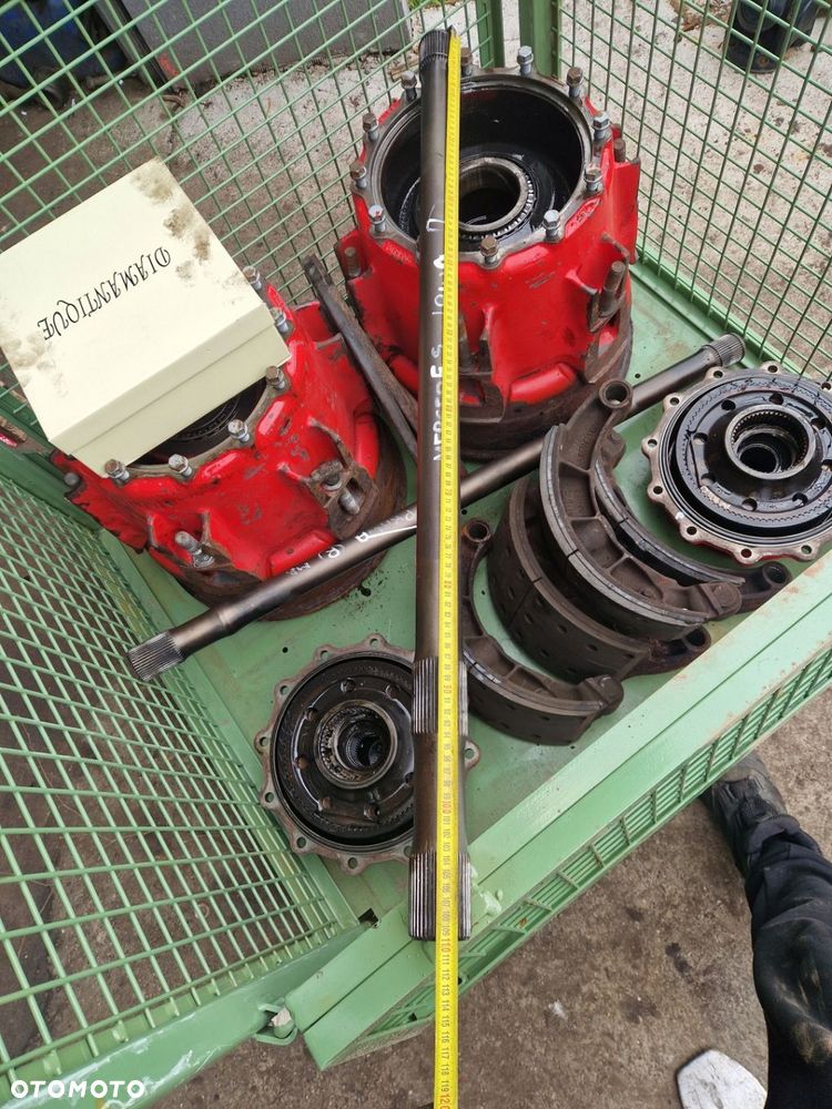 Półoś napędowa Mercedes Actros Arocs Axor 4x4 4x4 6x4 8x4 8x8 8x6 Zwolnicy - 2