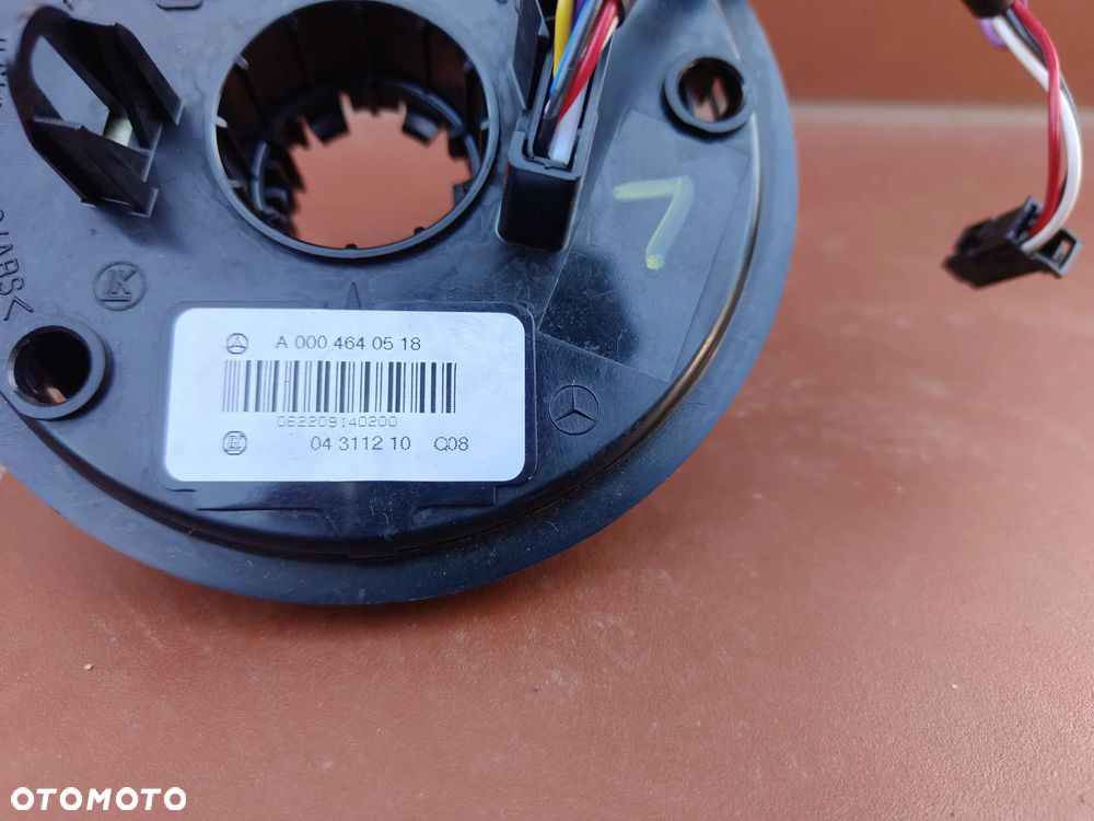 MERCEDES W211 TAŚMA KIEROWNICY ZWIJAK A0004640518 - 3