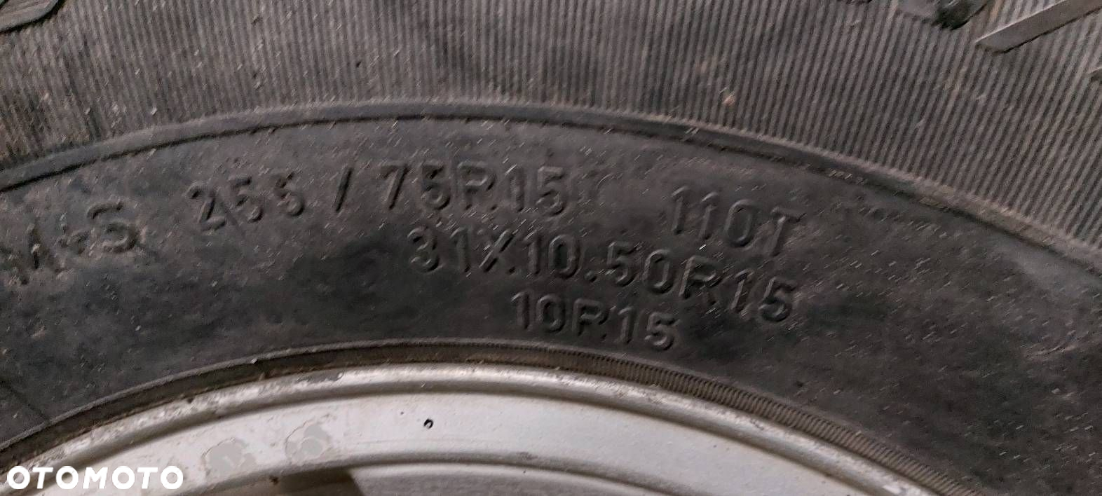 HASLBECK 7JX15 ET15 TOYOTA ISUZU GOODYEAR WRANGLER ULTRA GRIP 255/75R15 - 9