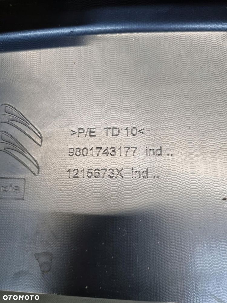 citroen c4 cactus spoiler dół dokładka zderzaka przód przedni - 8
