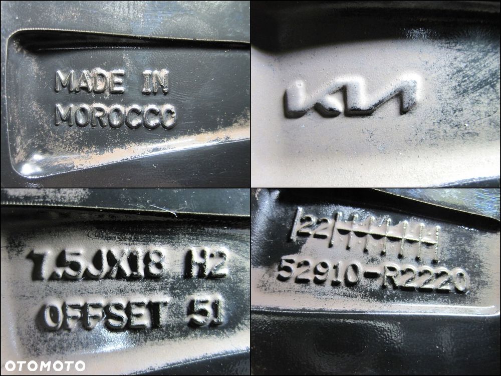 Koła felgi opony Kia Sportage V R18 23MM - 7