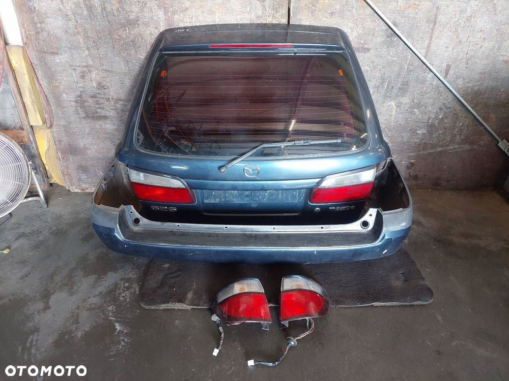 KOMPLETNY TYŁ KLAPA BAGAŻNIKA ZDERZAK LAMPY MAZDA 626 V GF KOMBI 12K - 1