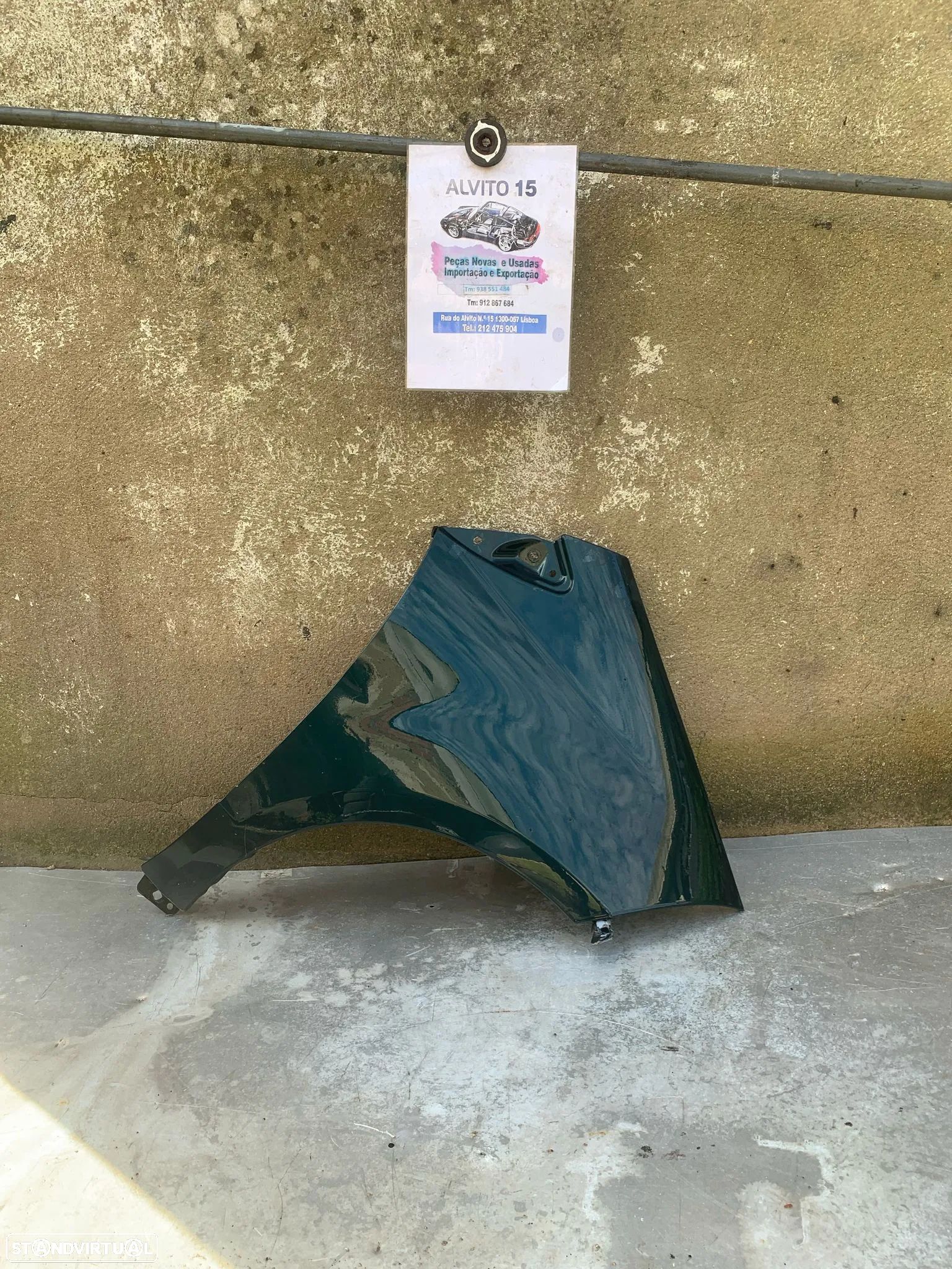 Guarda lamas direito Mercedes W169 - 1