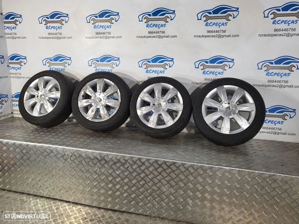 Conjunto Jantes 16 Renault Clio 3 MK3 ET43 6.5J 4X100 8200400279 - 3