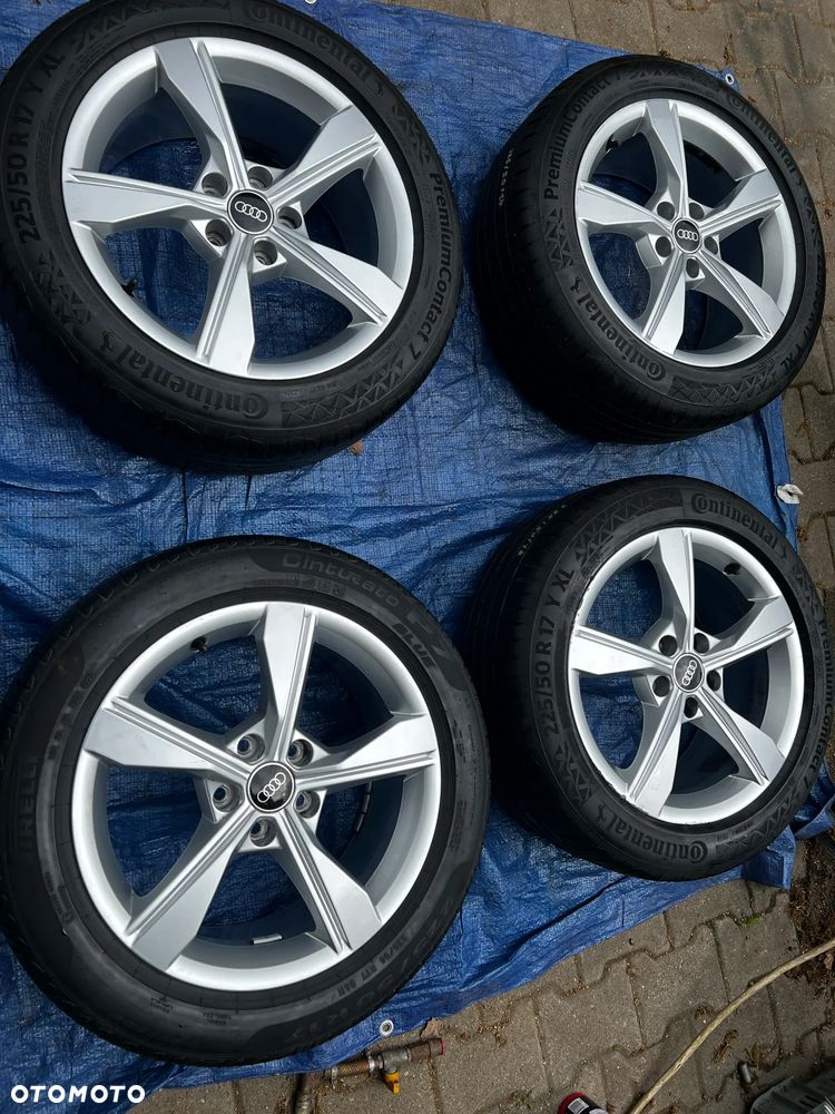 KOMPLET FELG FELGI  5X112 17 7,5J X17 ET 38 8W0601025 EH ALUFELGI 17 - 1