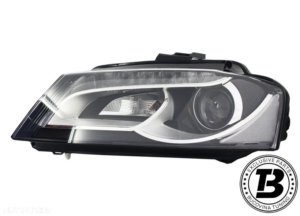Faruri LED DRL compatibile cu Audi A3 8P 8P1 - 3
