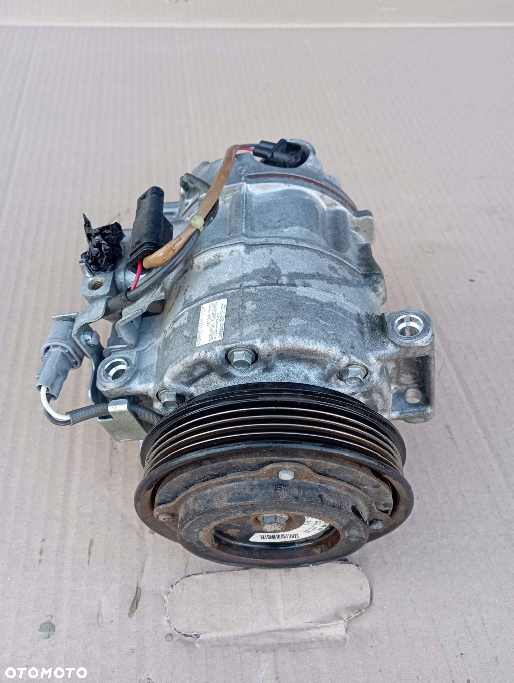 MERCEDES W176 1.6 CGI SPRĘŻARKA KOMPRESOR KLIMATYZACJI 447280-7100 - 3