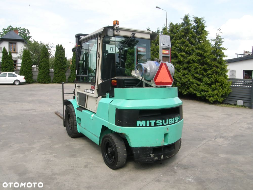 Mitsubishi FG50 widły 2,60m przesuw pozycjoner - 9