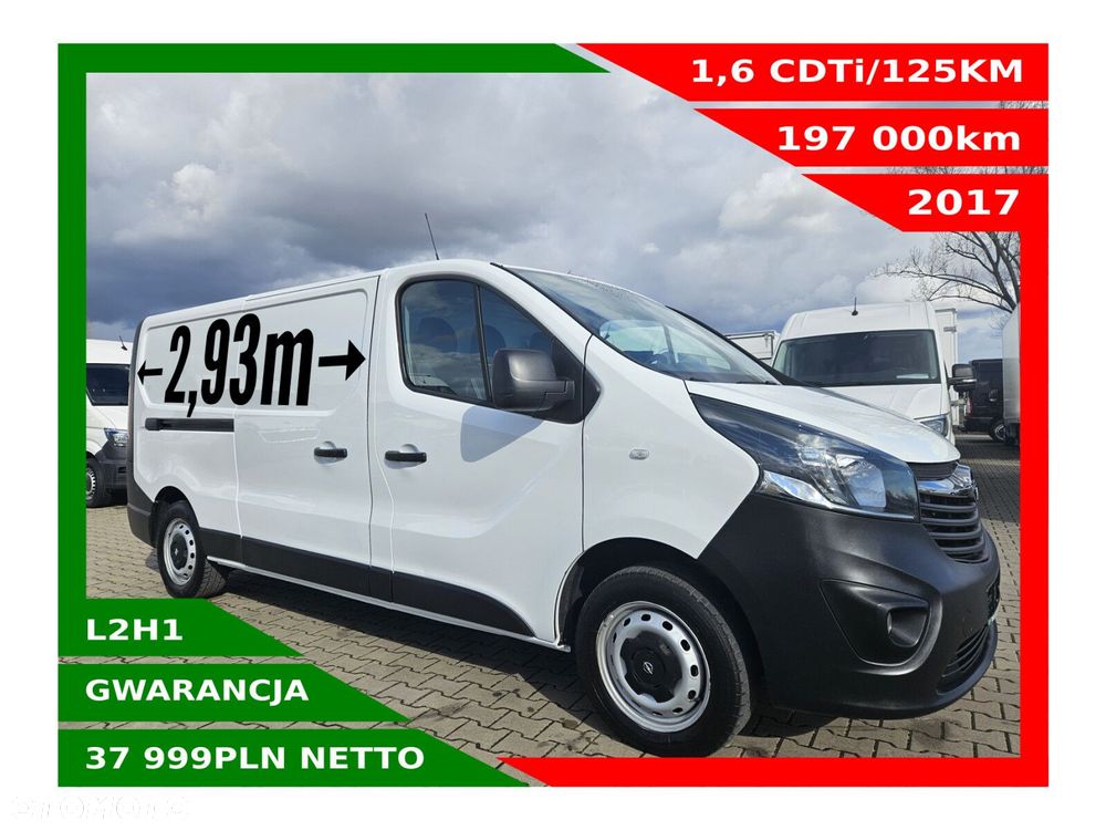 Opel Vivaro L2H1 *37999zł NETTO* 1,6CDTi/125KM - 1