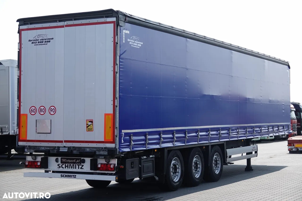 Schmitz Cargobull PERDEA / CUTIE OȚEL 9 M / ACOPERIT LIFT / CUTIE BOBINA / 2021 / STANDARD / AXIE LIFTATOR - 6