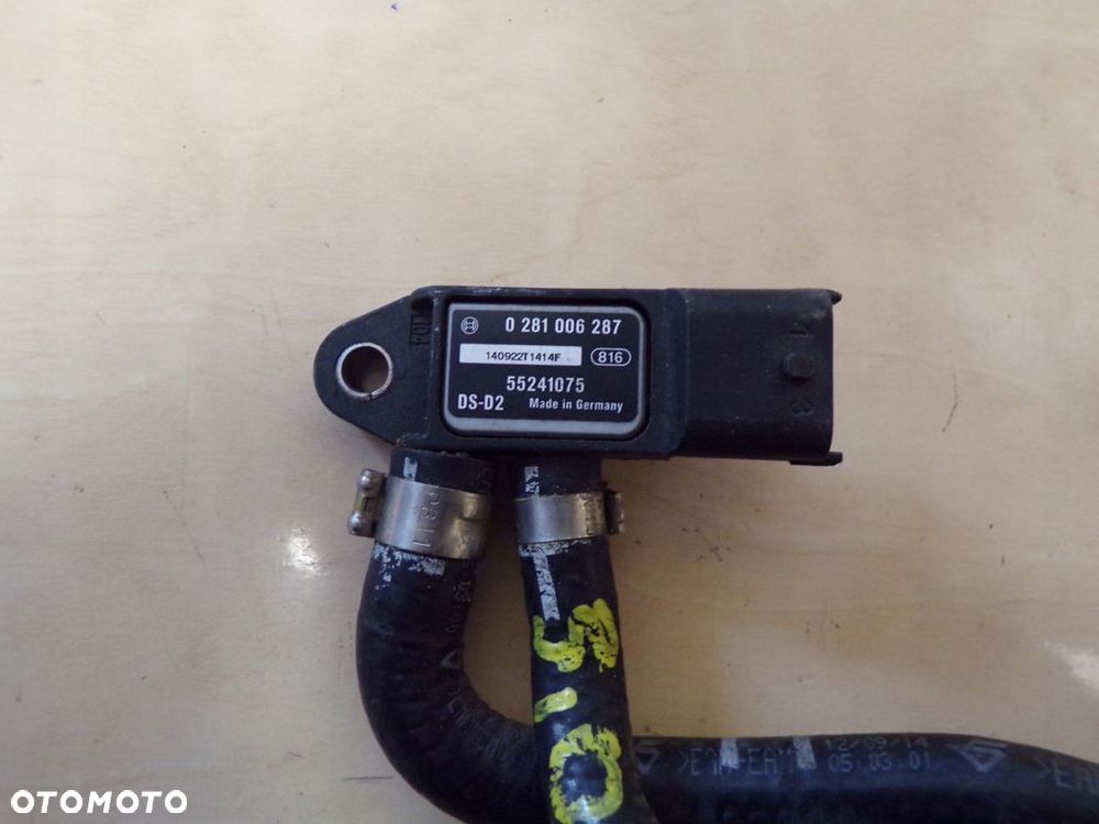 DUCATO JUMPER BOXER 12- CZUJNIK CIŚNIEŃ DPF 0281006287 - 2