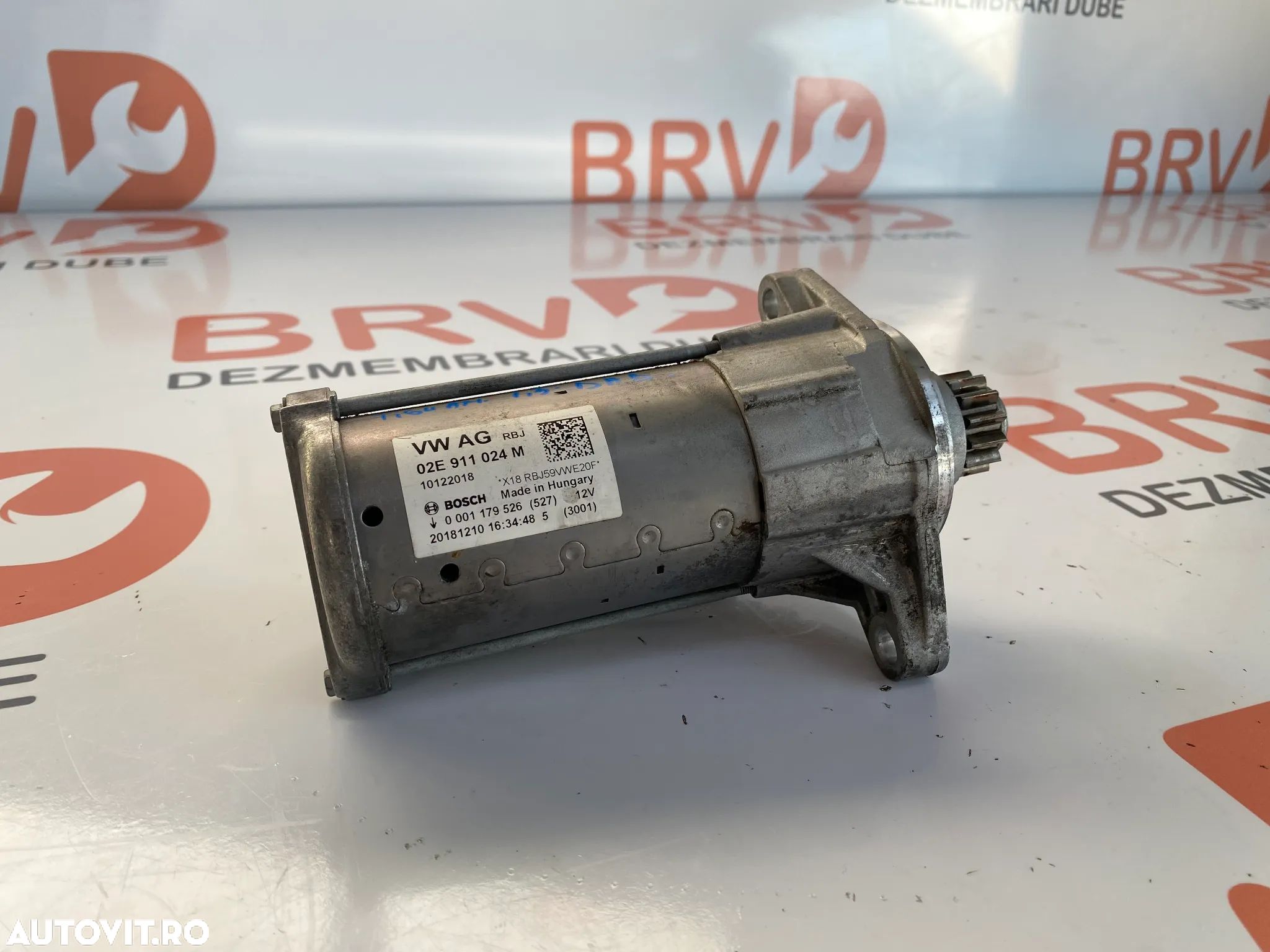 Electromotor cod motor DAD / DPB (MK8) Vw tiguan / vw Golf 8 / Audi A3 / Skoda / Seat 1.5 tfsi motorizare - 1