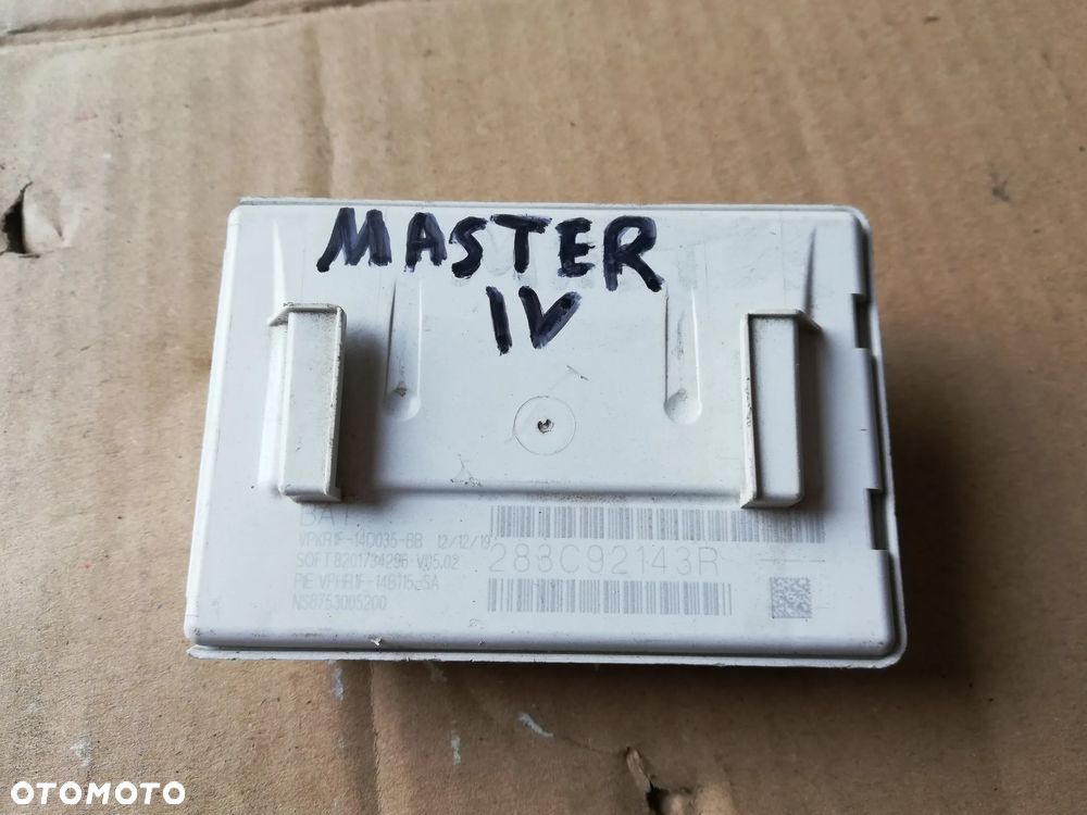 Renault Master III Movano moduł komfortu 283C92143R - 2