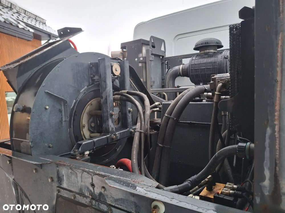 Renault Midlum 220 DXI Zamiatarka SEMAT Zoeller Johnston Szczotki L/R Obie Strony 2012r Napęd Hydrostat Euro 5 Rura Do Liści Studzienek 3873 Mth - 16