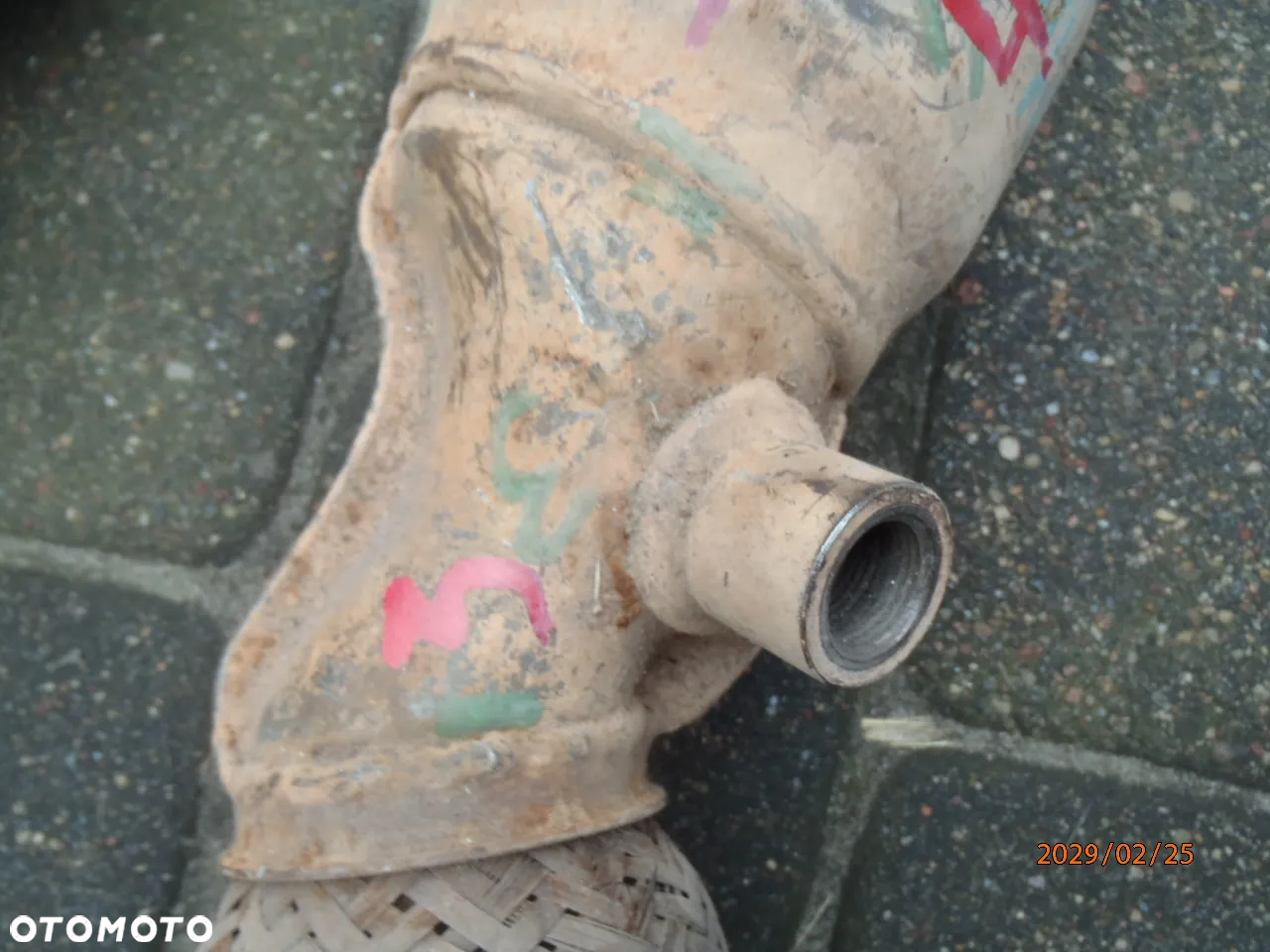 tłumik wydech kolektor wydechowy kat siatka mini cooper r50 52 r53 51 - 16