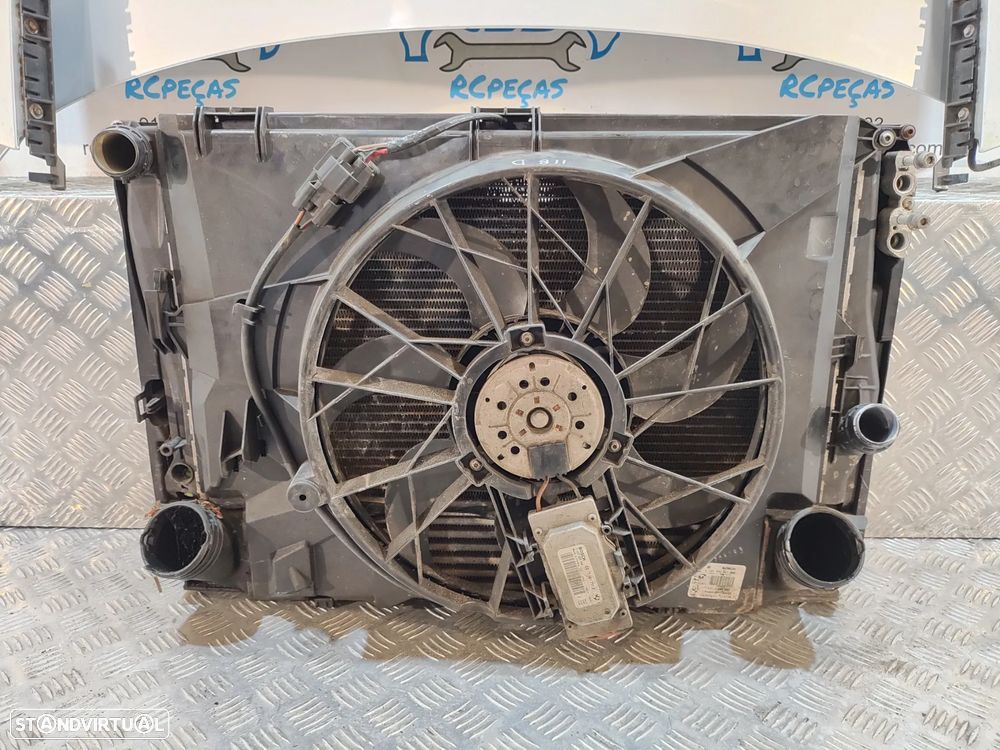 FRENTE COMPLETA BMW SERIE 1 E87 E81 PACK M CAPOT PARACHOQUES SENSORES GUARDA-LAMAS OTICAS RADIADOR VENTILADOR FRENTE FIBRA REFORÇO - 8