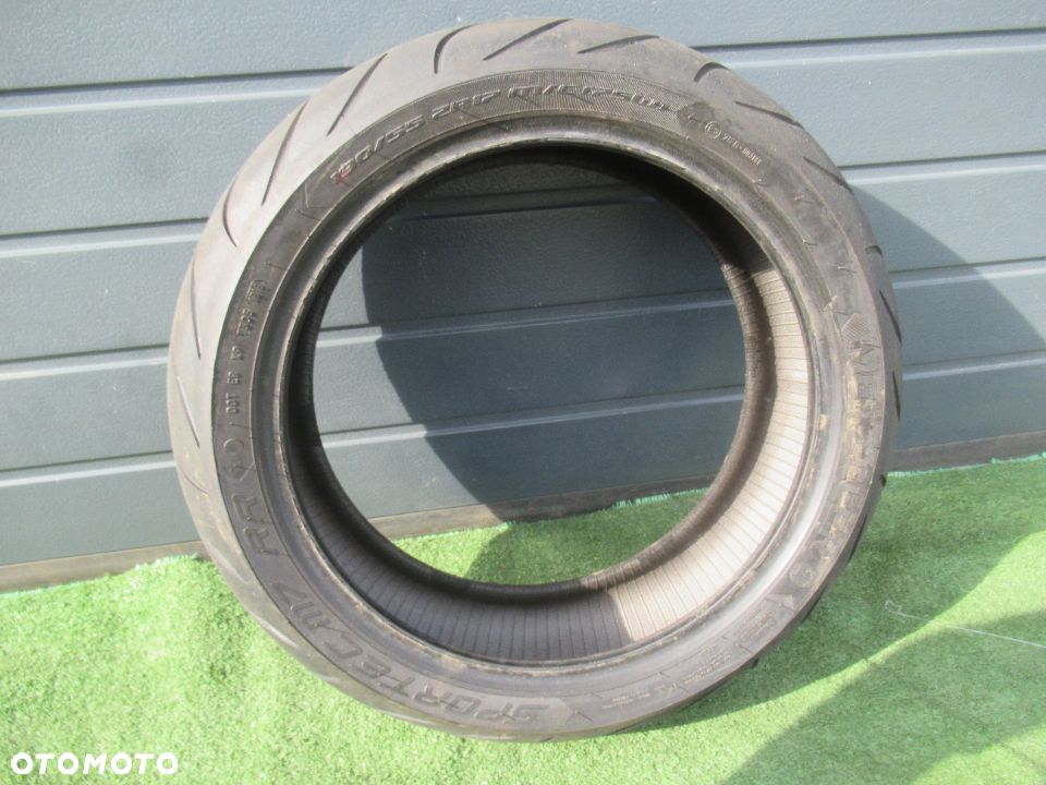 OPONA 190/55 ZR17 M/C METZELER SPORTEC M7 2018 UŻYWANA - 1