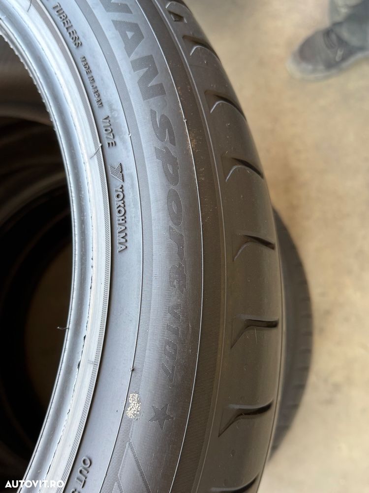 Vând set anvelope 255/45/20-285/40/20 Yokohama de vară ca noi - 13