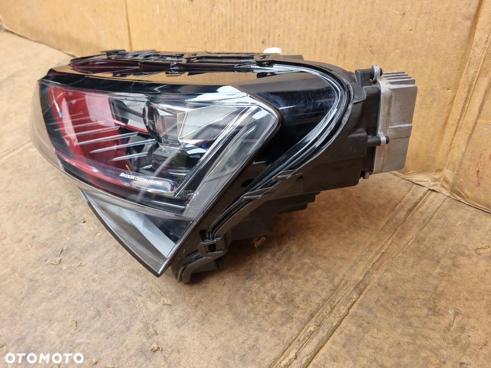 SKODA SUPERB III LIFT FULL LED LAMPA PRZEDNIA LEWA - 4