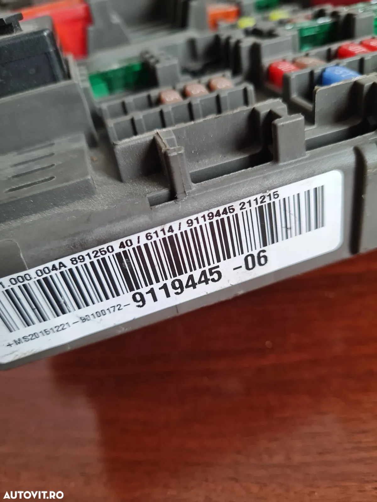 Tablou Panou Sigurante Bmw  E87 E81 E90 E91 E92 E93 - Dezmembrari Arad - 5