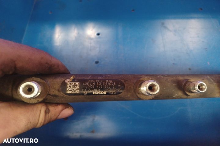 Rampa injectoare 0445214024 8200347176 MX1253 Renault Laguna 2 [2001 - 2