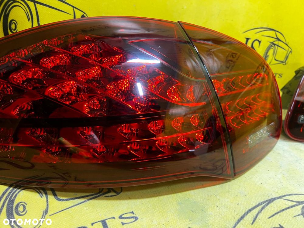 KOMPLET LAMPA LAMPY TYŁ LED LEWA PRAWA PORSCHE CAYENNE II 7P5 GTS USA - 6