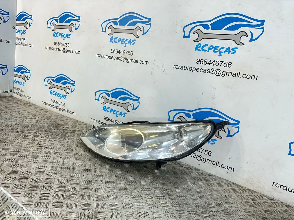 .Farol Otica Frente Frontal Esquerda Original Peugeot 407 2004 a 2011 - 3