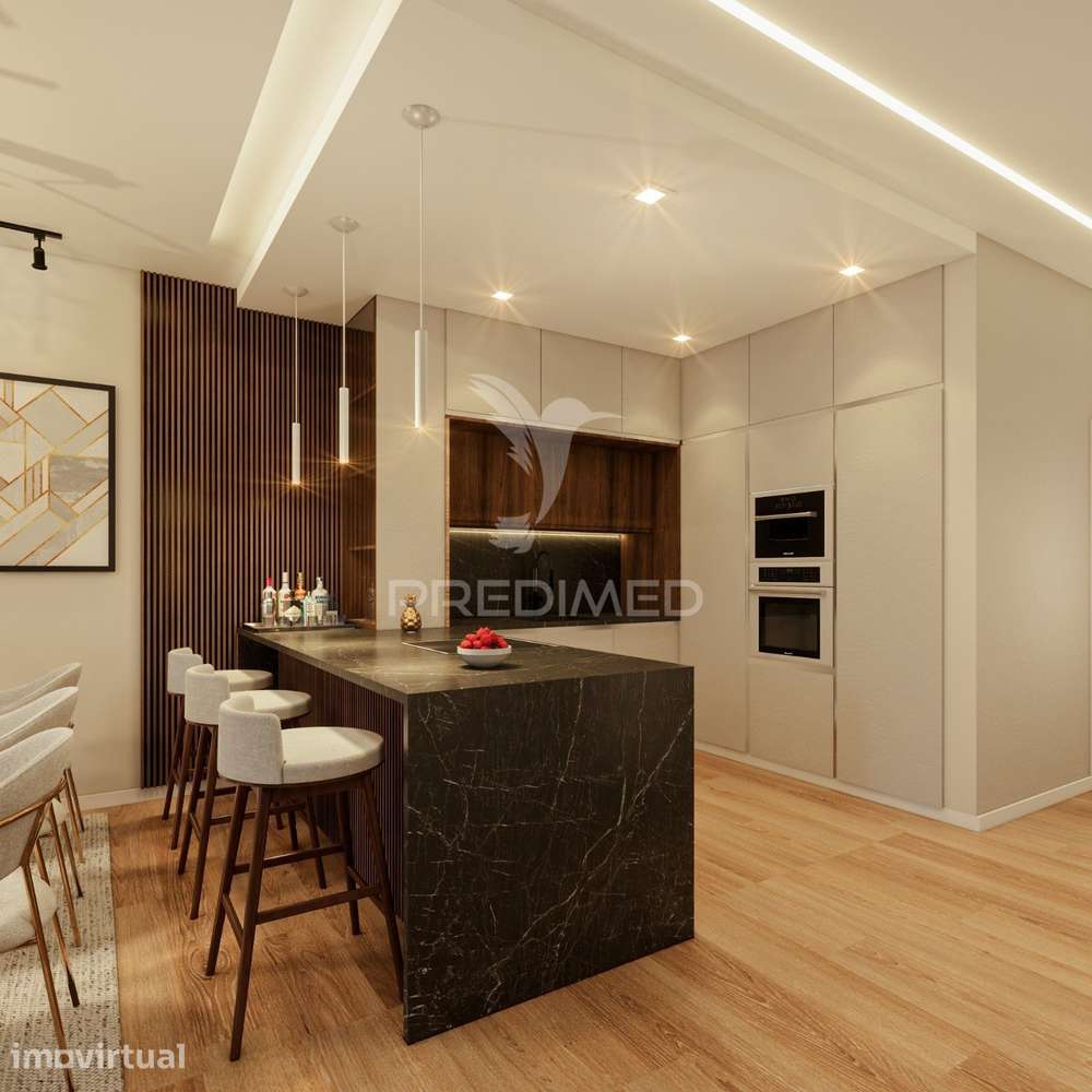 Apartamento T3+1, renovado, com terraço e piscina, a minutos de Lis... - Grande imagem: 3/22
